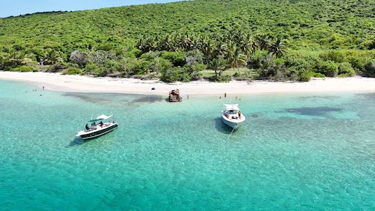 Visites privées et plongée avec tuba à la plage de Flamenco, à Culebra ou à l'île de Culebrita 