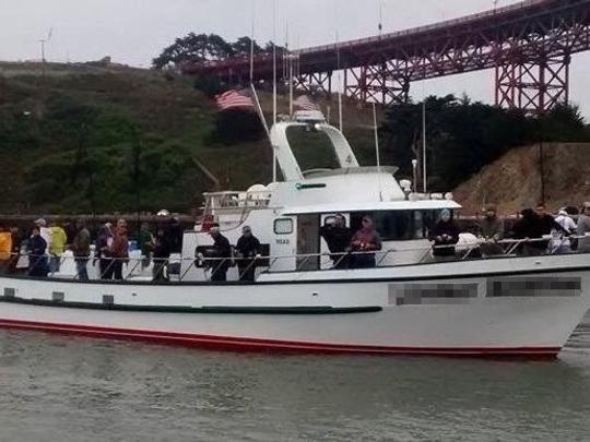 51ft San Francisco Party Boat for up to 49 Passengers