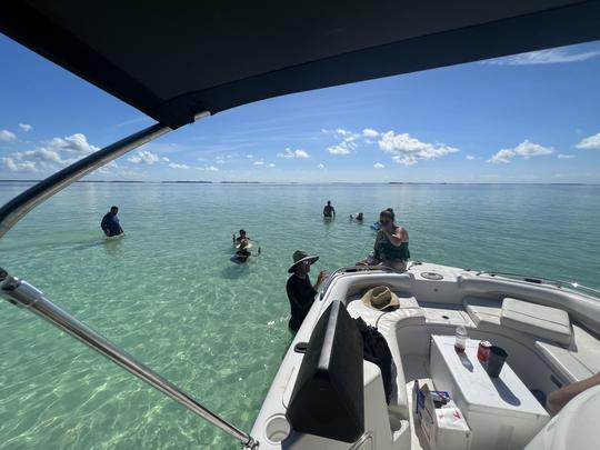 Aventure privée en bateau à Key West | Des bancs de sable et plus encore !