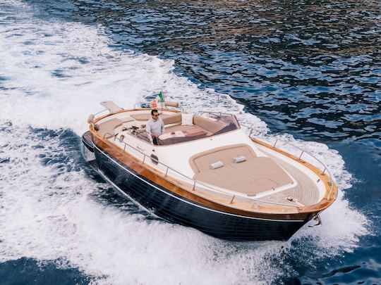 Amazing Apreamare 38ft Elegant and Sporty Boat for Amalfi