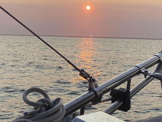 Sailing Adventure Aboard 44' Hunter Sailboat