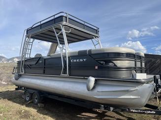 Crest Double Decker Tri-toon con tobogán de agua en alquiler en Steamboat Springs