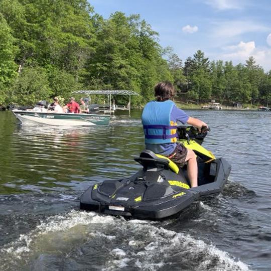 2023 Sea-Doo Trixx Jet Ski Rental on Crosslake