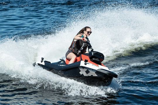 2024 Sea-Doo Spark Trixx 3人乗りジェットスキーレンタル（イリノイ州フォックスレイク）