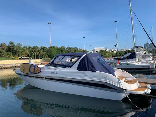 Bateau à moteur Runner de 38 pieds pour 11 personnes à Rio de Janeiro