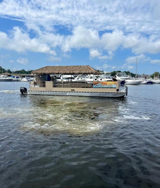 Excursão de cruzeiro Tiki Booze Booze em Oakdale, Nova York