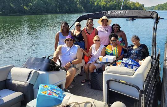 Godfrey Sweetwater Pontoon Rental Lake Wylie 