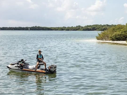 Seadoo Fish Pro Jet ski (a unique fishing experience)