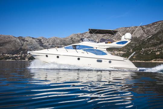 Yacht à moteur de luxe Azimut 43 Fly à Dubrovnik entièrement rénové en 2022