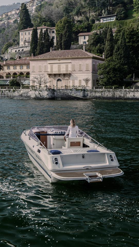 22ft Airon Marine - Lovely Boat Tour on Lake Como