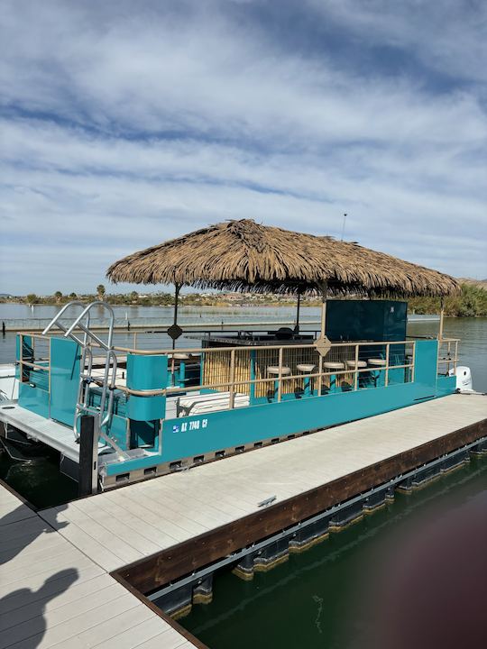 26 foot by 10 feet wide Party Bar Boat with bathroom in Lake Havasu City