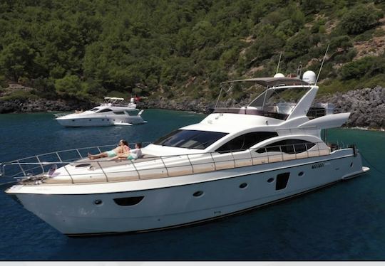 Explore mystery waters of Göcek and feel comfort through our 22 meter lady