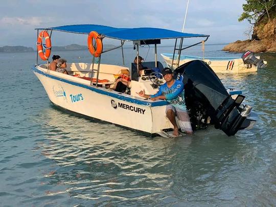 Balade sur le golfe de Nicoya et Isla Tortuga au Costa Rica