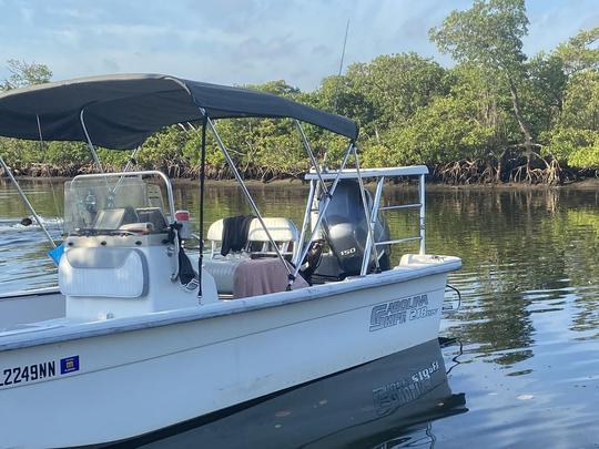 Everglades Eco Tour on 21ft Carolina Skiff Center Console 