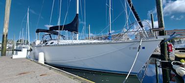 Charter Sailboat Cruiser Motorsail Yacht, in Stamford, Connecticut