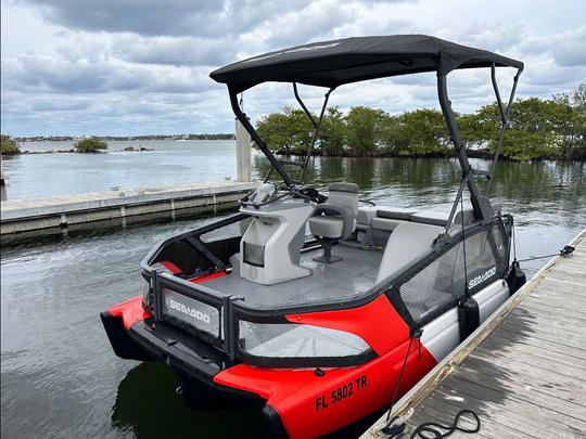  2023 Sea Doo Switch Sport Pontoon Boat Rental 