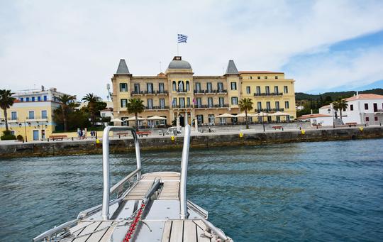  Viagem diária à Riviera de Porto Cheli - Spetses ao redor da ilha com Lobster38