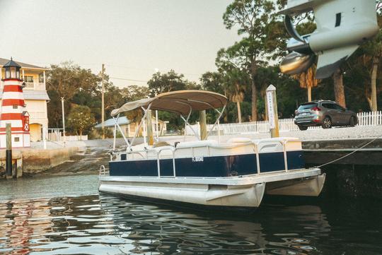 Bateau ponton de 22 pieds ! Pêchez ou faites la fête !