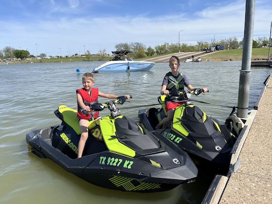 2x Brand New 2023 Sea Doo Spark Trixx Jet Skis