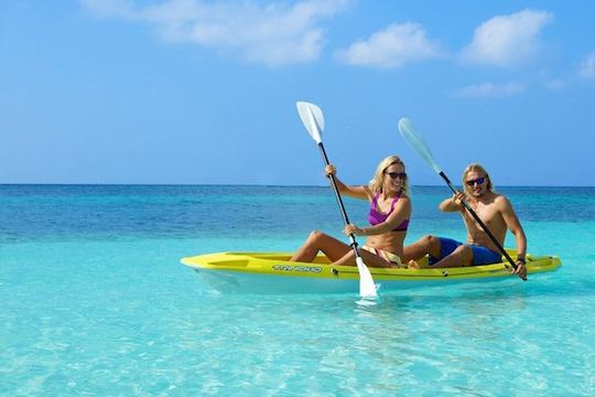 Canoë-kayak à Trincomalee, Sri Lanka