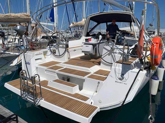 Jeanneau Sun Odyssey 479 para as Ilhas Eólias a partir da Marina de Capo D'Orlando