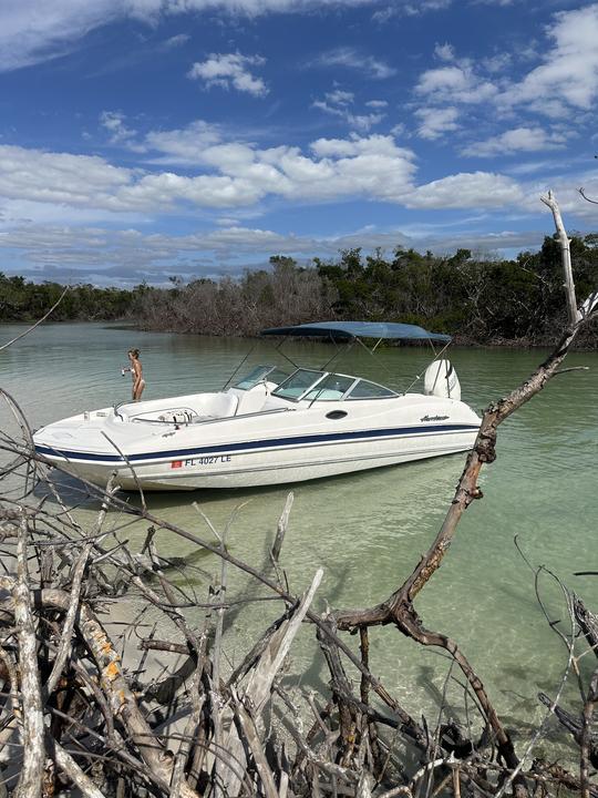 24ft Hurricane Deck Boat for Amazing Day in SWFL