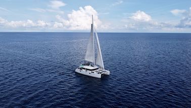 3 courses dinner & sunset cruise on a luxury catamaran up to 12 guests