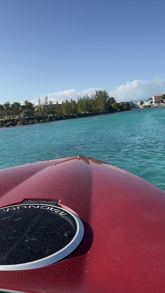 スピードボートで 🇧🇸 の海を満喫 🚤