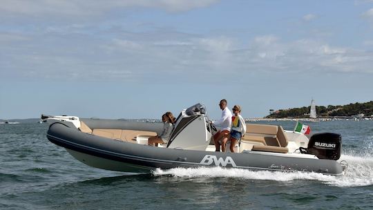 BWA 26 GTO RIB FULL OPIONALS for Daily Cruise 