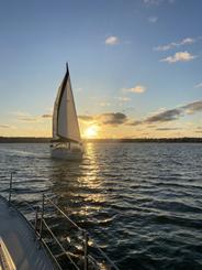 Excursion en voilier au coucher du soleil à San Diego à bord de notre voilier Catalina 36 MK1