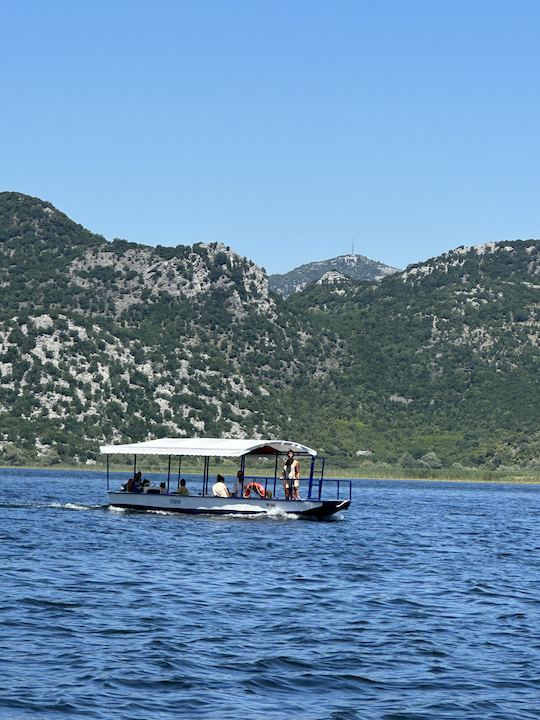 Boat tours at Lake Skadar