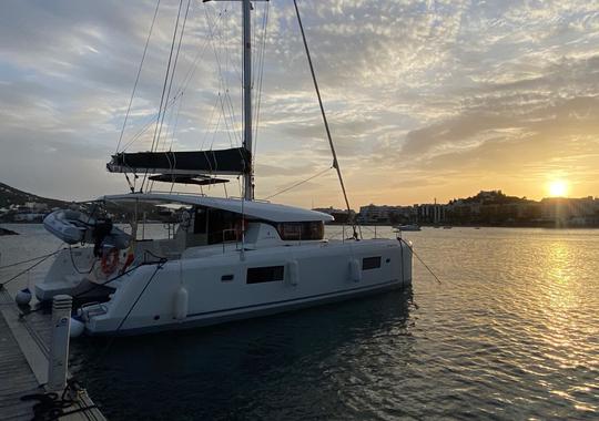 Aluguel de catamarã de cruzeiro Lagoon 42 em Eivissa, Illes Balears