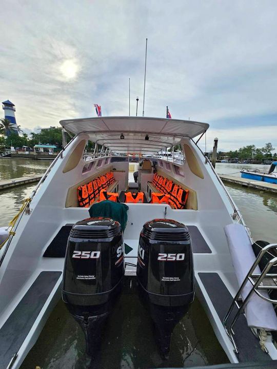 Buckle up for an adrenaline-fueled speedboat tour to Phi Phi Islands!