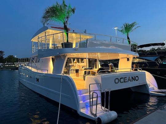 Catamaran de luxe 65 pieds pour 65 personnes à Rio de Janeiro