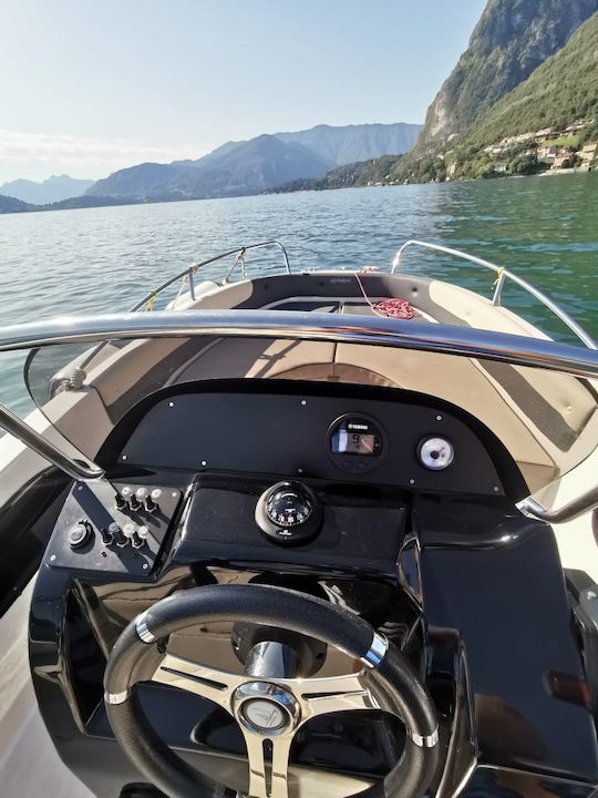 AS 570 Open Deck Boat Rental in Menaggio