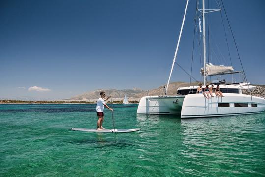 Sualzo Dufour 48 Sailing Catamaran Rental in Salerno, Campania