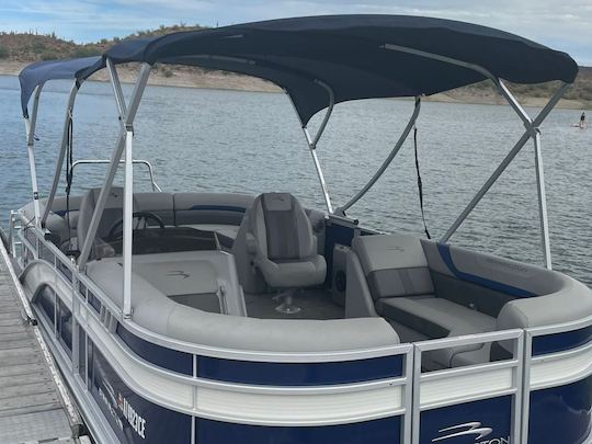 Tritoon Bennington 2023 à Lake Pleasant 150 CV 