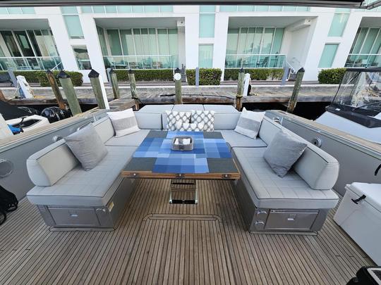 Make Waves in Miami with the Pardo 50FT Motor Yacht