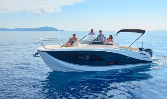 Aluguel de iates Quicksilver Sundeck 875 Activ em Côte d'Azur, França 💎