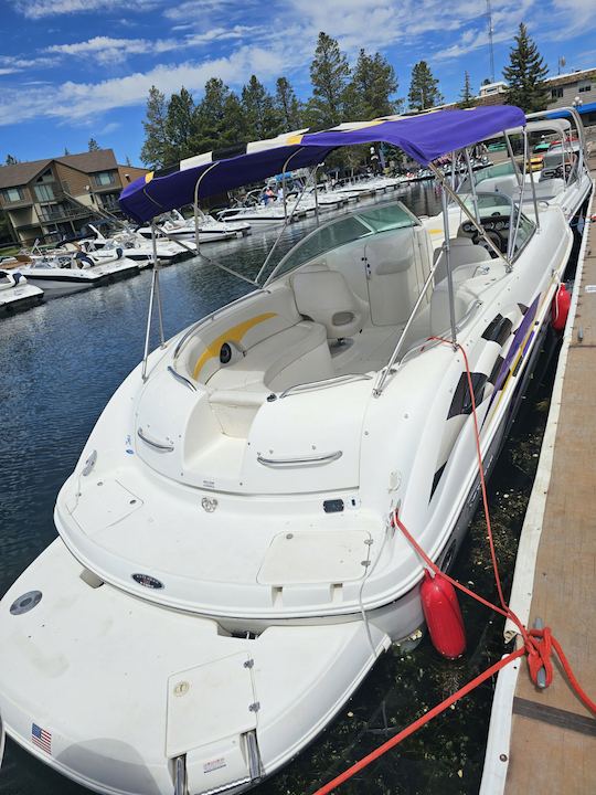 26ft Chaparral Boat (up to 12 people) on Lake Tahoe