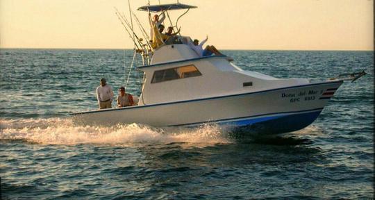 Location de pêche sportive au Libéria, Costa Rica pour 8 personnes