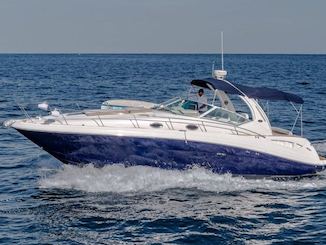 Navegue em um SEARAY de 35 pés em Cabo San Lucas, México!