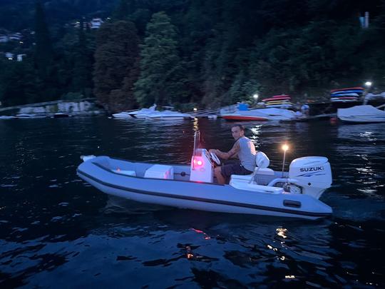 EUROVINIL PACIF 420 - rent boat Como Lake - SELF DRIVING 40CV