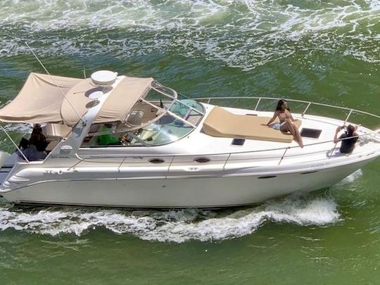 Fretamento de iates Sea Ray de 34 pés em Miami *** DE SEGUNDA A QUINTA 1 hora grátis após 3 horas de reserva