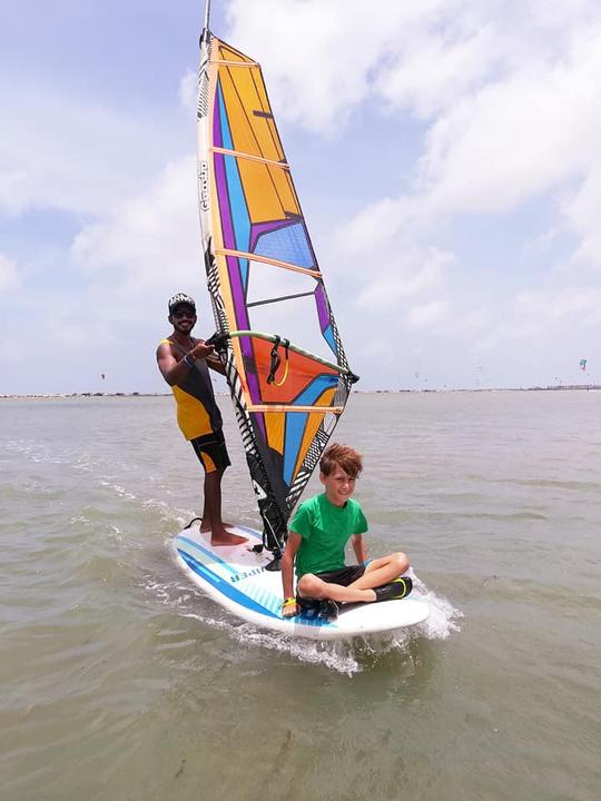 Windsurf em Negombo, Sri Lanka