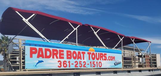 Trident 3510 Pontoon Rental in Corpus Christi, Texas