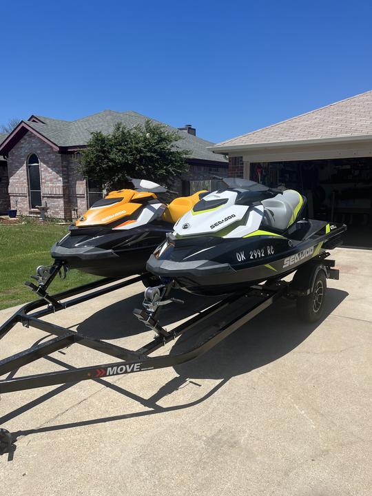 2 SeaDoos available for rent |DFW Lakes|