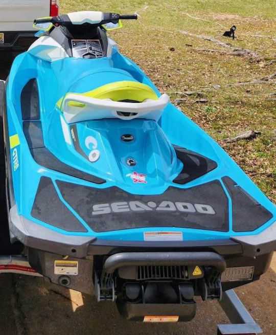 Seadoo GTI 130 2015 - Bleu avec refroidisseur