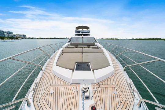 PROFITEZ DE MIAMI sur 72FT AZIMUT ! ! !