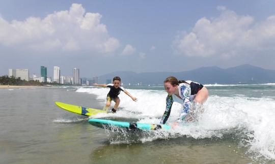 Location de planches de surf sur la plage de My Khe